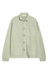 Museum Of Peace And Quiet Museum Of Peace & Quiet Wordmark Terry Chore Coat In Green