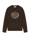 Museum Of Peace And Quiet Wreath Mohair Sweater In Brown
