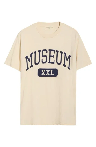Museum Of Peace And Quiet Museum Of Peace & Quiet Xxl Cotton Graphic T-shirt In Brown