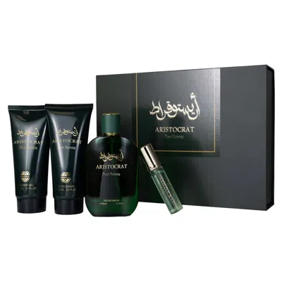 Mush Mush Men's Aristocrat 4pcs Edp Gift Set Fragrances 0860009041400 In Transparent