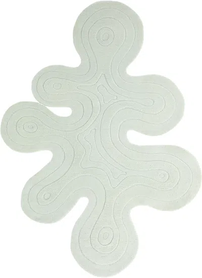Mush Studios Blue Dune Rug In Transparent
