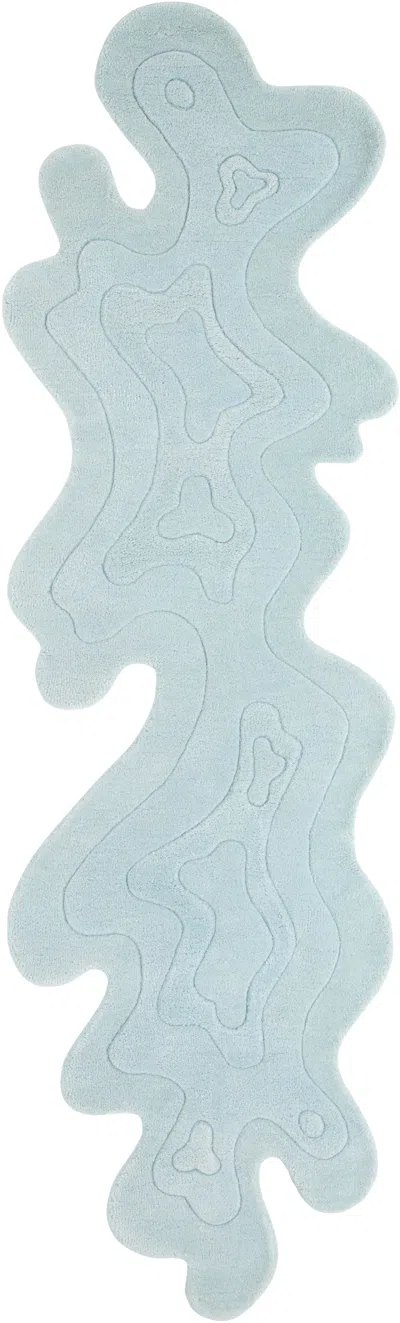 Mush Studios Blue Large Selkie Runner Rug