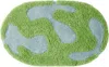 Mush Studios Green & Blue Doma Bath Mat In Greenhouse