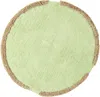 Mush Studios Green Lou Bath Mat In Prairie