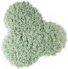 Mush Studios Ssense Exclusive Blue Poof Shag Rug In Light Blue