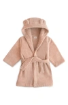 Mushie Bear Robe In Pink
