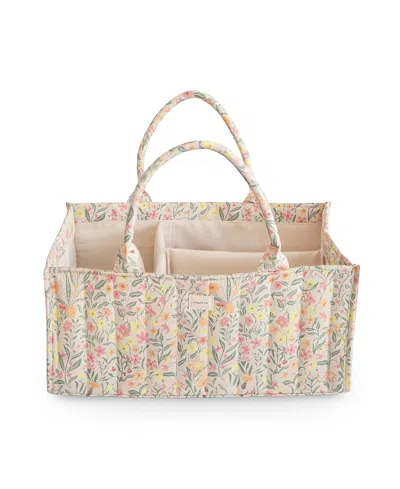 Mushie Diaper Caddy - Baby In Pink
