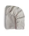 Mushie Extra Soft Muslin Crib Sheet In Falling Stars