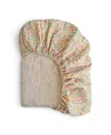 Mushie Extra Soft Muslin Crib Sheet In Pastel Blooms