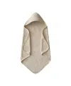 Mushie Hooded Towel In Fog