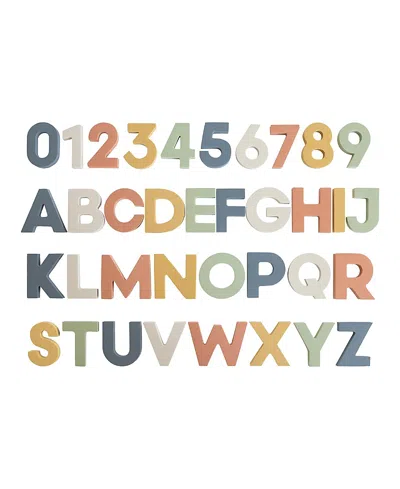 Mushie Letters & Numbers Bath Play Set - 3 Years+ In Multi