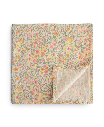 Mushie Muslin Swaddle Blanket - Baby In Multi