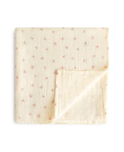 Mushie Muslin Swaddle Blanket - Baby In Neutral