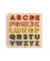 Mushie Wooden Alphabet Puzzle - Ages 3 Years+