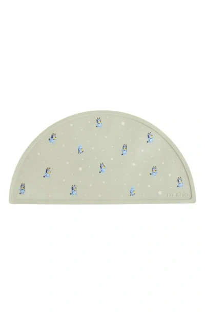 Mushie X Bluey Silicone Placemat In Green