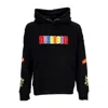 Mushroom Men's Sublimatic Patch Hoodie Black In Black