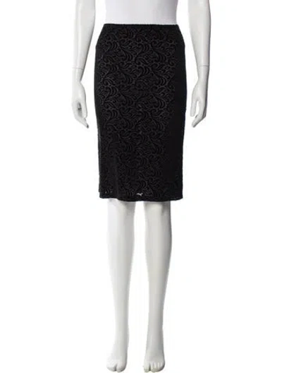 Pre-owned Musier Paris Printed Knee-length Skirt In Multi