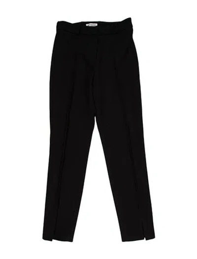 Pre-owned Musier Paris Skinny Leg Pants In Black
