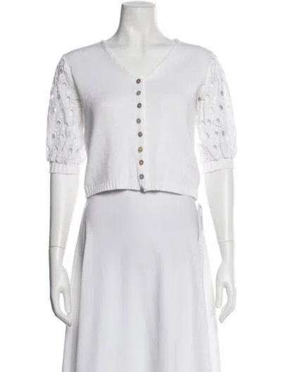 Pre-owned Musier Paris Sweater In White