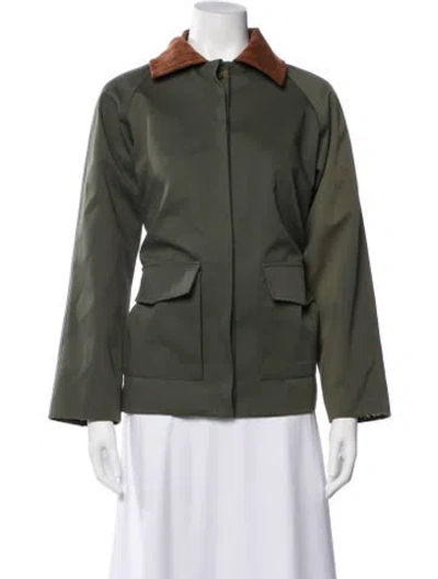 Pre-owned Musier Paris Utility Jacket In Green