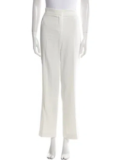 Pre-owned Musier Paris Wide Leg Pants In White