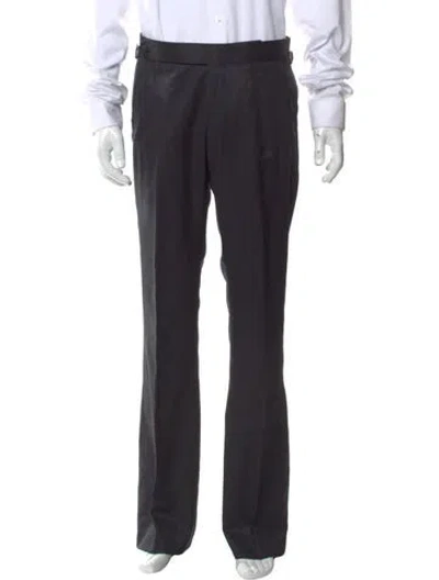 Pre-owned Musika Dress Pants In Black