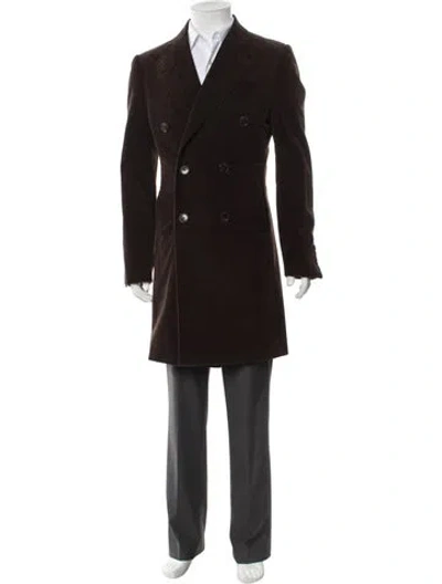 Pre-owned Musika Overcoat In Brown
