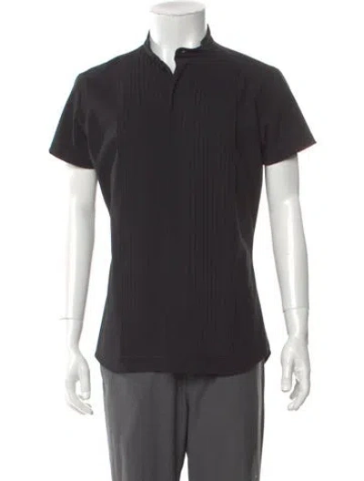Pre-owned Musika Short Sleeve Shirt In Black