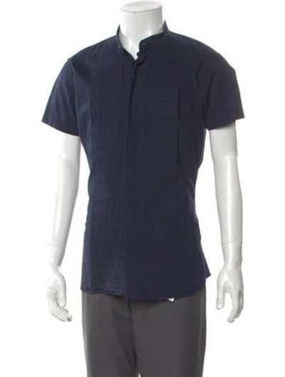 Pre-owned Musika Short Sleeve Shirt In Blue