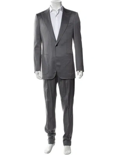 Pre-owned Musika Two-piece Blazer In Silver