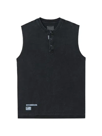 Musium Div. Acid-wash T-shirt In Black