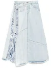 Musium Div. Rock Mit Verstellbarer Taille In Blau