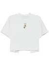 Musium Div. Bead-embellished T-shirt In Blue