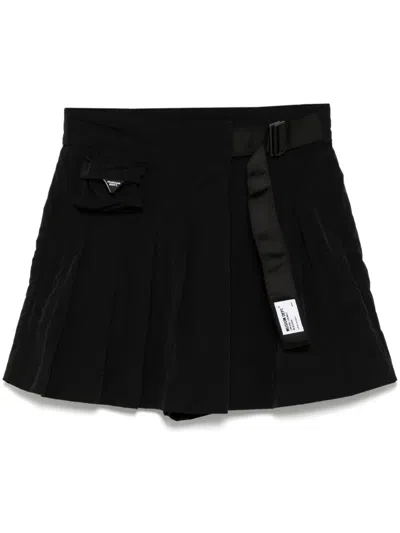 Musium Div. Belted Shorts In Black