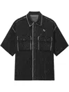 Musium Div. Button-up Shirt In Black