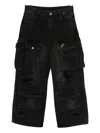 Musium Div. Cargo Distressed Jeans