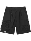 Musium Div. Cargo Shorts In Black