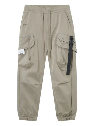 Musium Div. Cargo Tapered Trousers In Gray