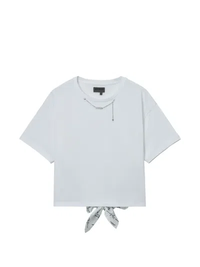 Musium Div. Chain-detail T-shirt In Blue