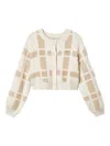 Musium Div. Check-pattern Cardigan In Multi