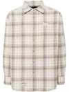 Musium Div. Checked Shirt In Neutrals
