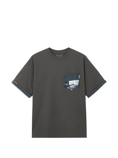 Musium Div. Chest-pocket T-shirt In Gray
