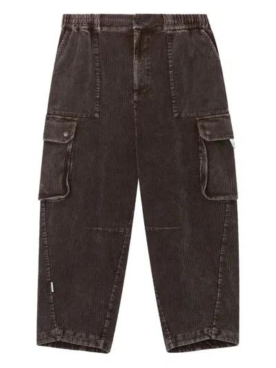 Musium Div. Corduroy Cargo Pants In Brown