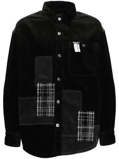 Musium Div. Corduroy Shirt In Black