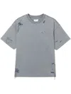 Musium Div. Cotton T-shirt In Blue