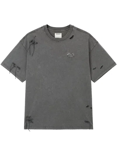 Musium Div. Cotton T-shirt In Grey