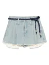 Musium Div. Denim Shorts In Blue