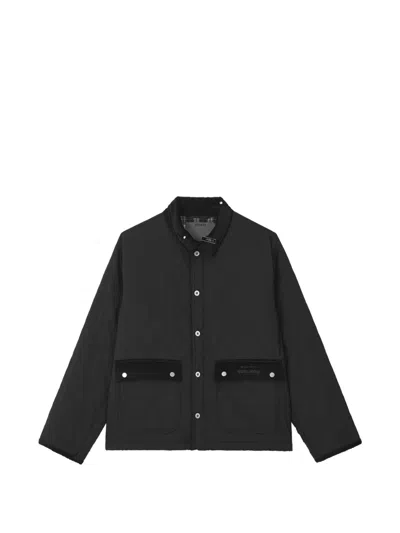 Musium Div. Diamond-quilted Jacket In Blue