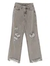 Musium Div. Jeans In Distressed-optik