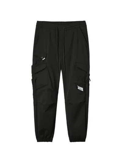 Musium Div. Drawstring Cargo Pants In Black